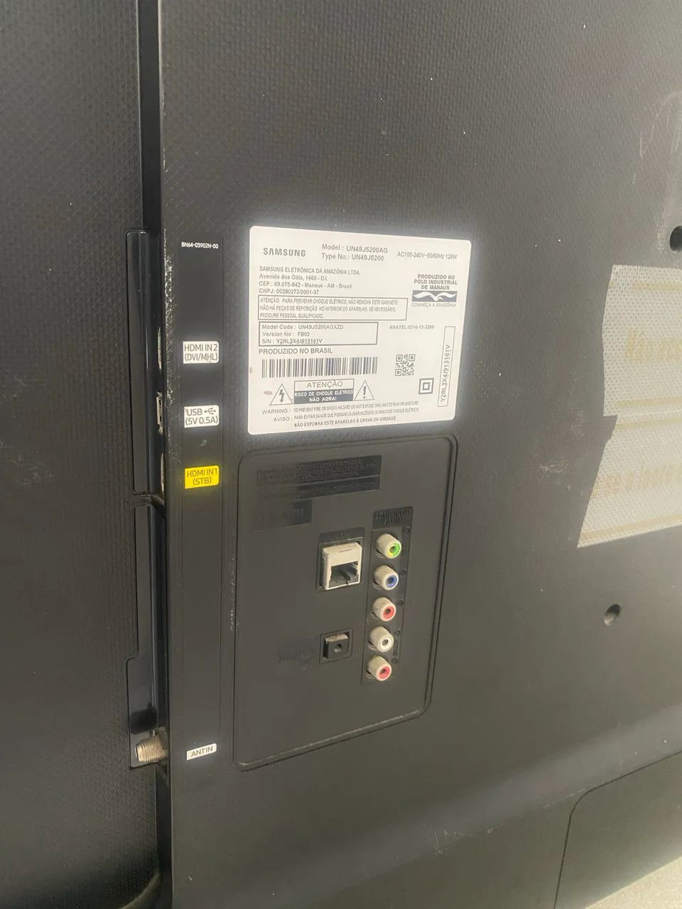 ? VENDO TV SAMSUNG 49 POLEGADAS ? R$ 300! ?  ? Samsung 49? ? Mais de 5 anos de uso ?  - Foto 4