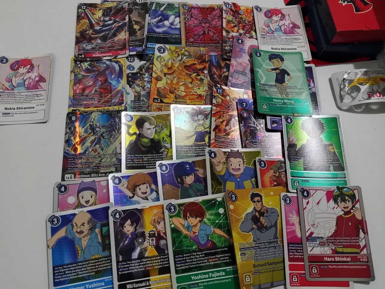 Lote cartas originais digimon - Foto 4