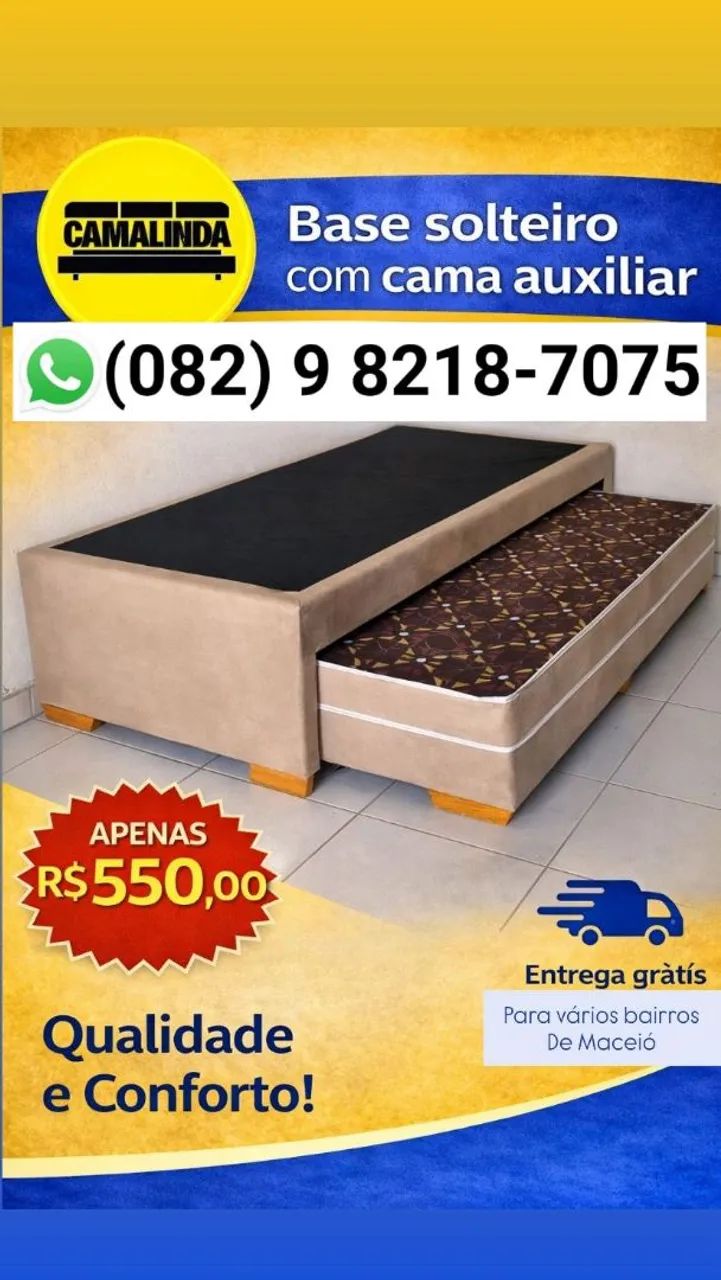 Cama Box Entrega Grátis Para Maceió Alagoas  - Foto 3