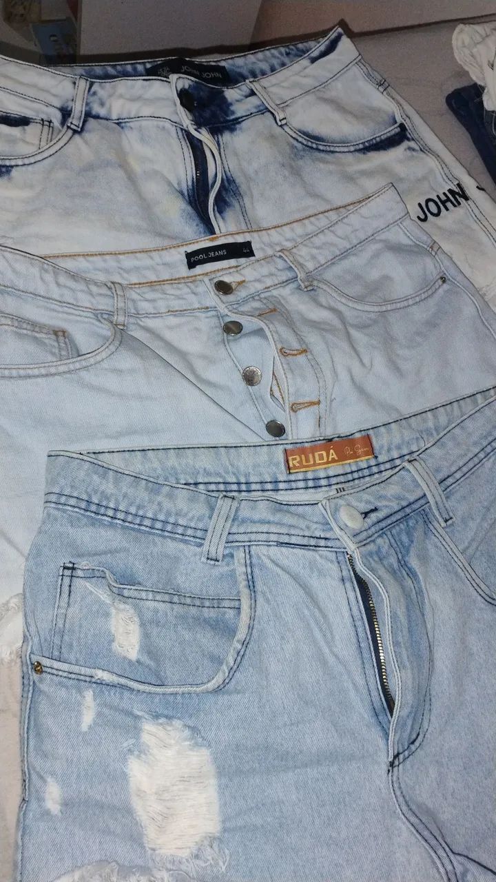 Kit 3 shorts jeans  - Foto 2