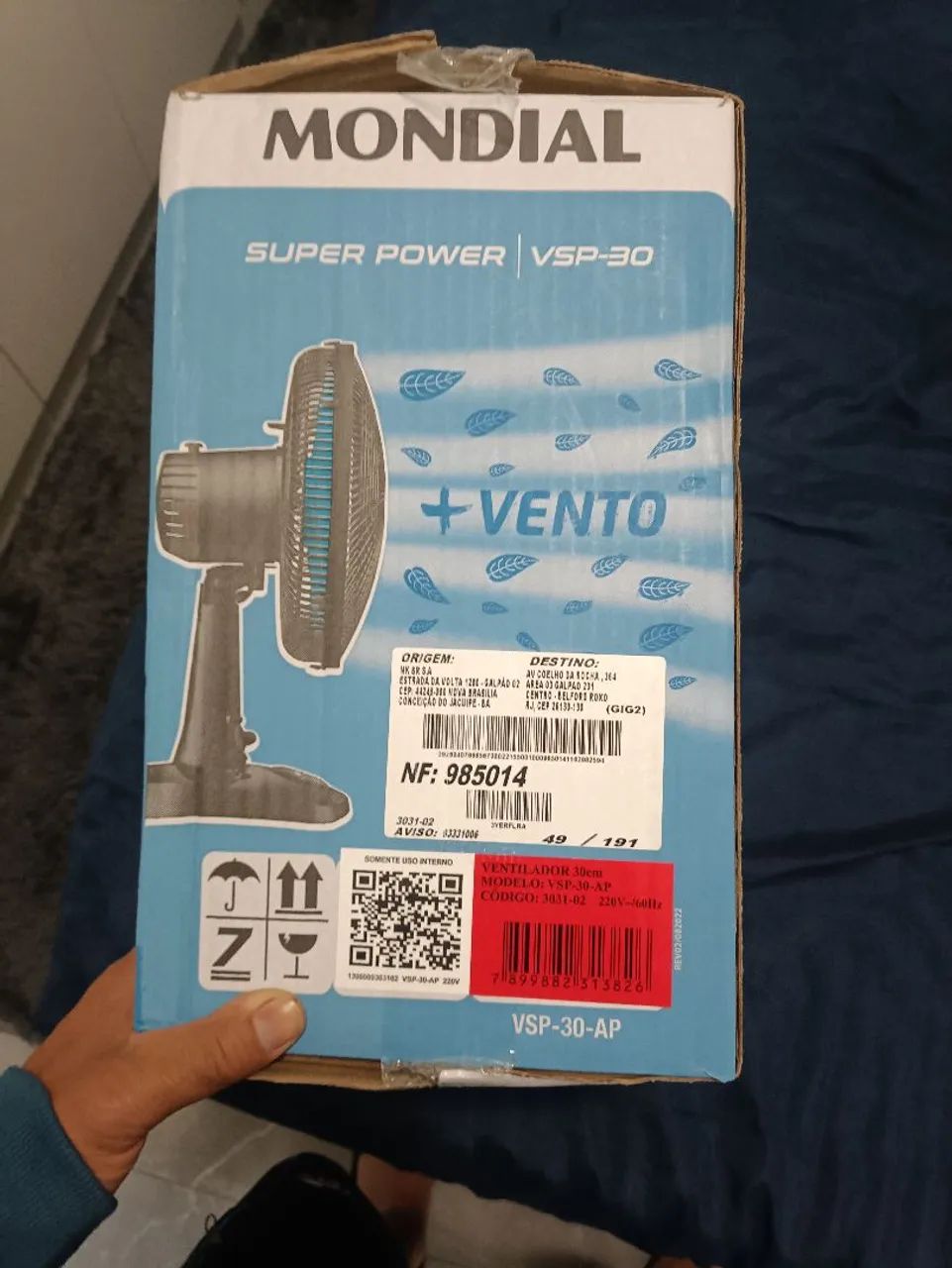 Ventilador de mesa  - Foto 2