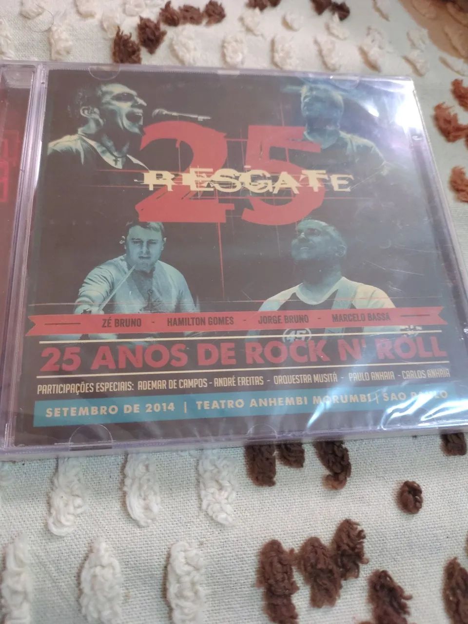 CD RESGATE 25 ANOS LACRADO -- AA0007000