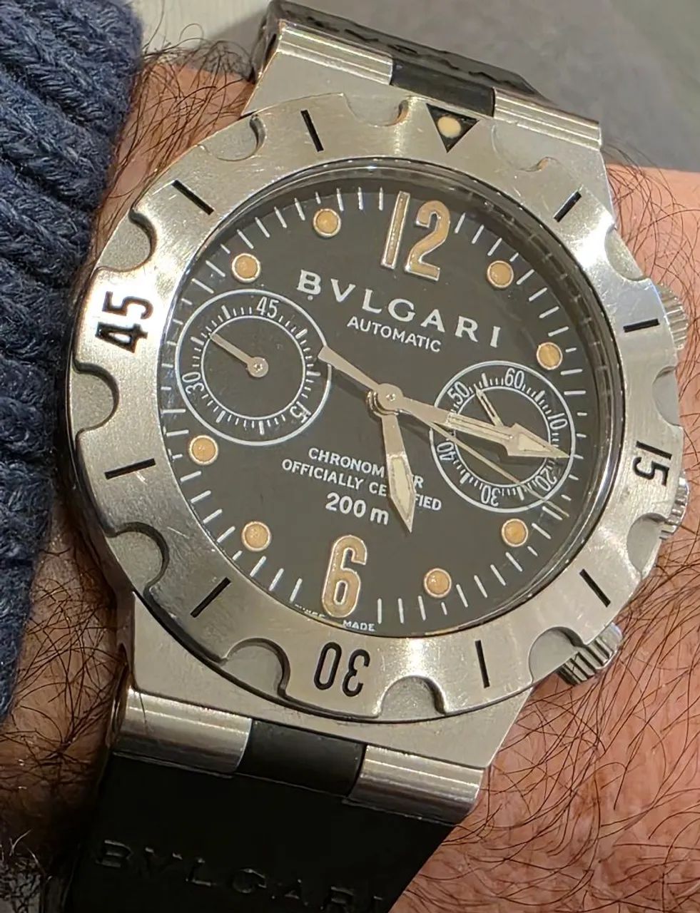 Relógio Bulgari Scuba cronógrafo automático - Foto 2