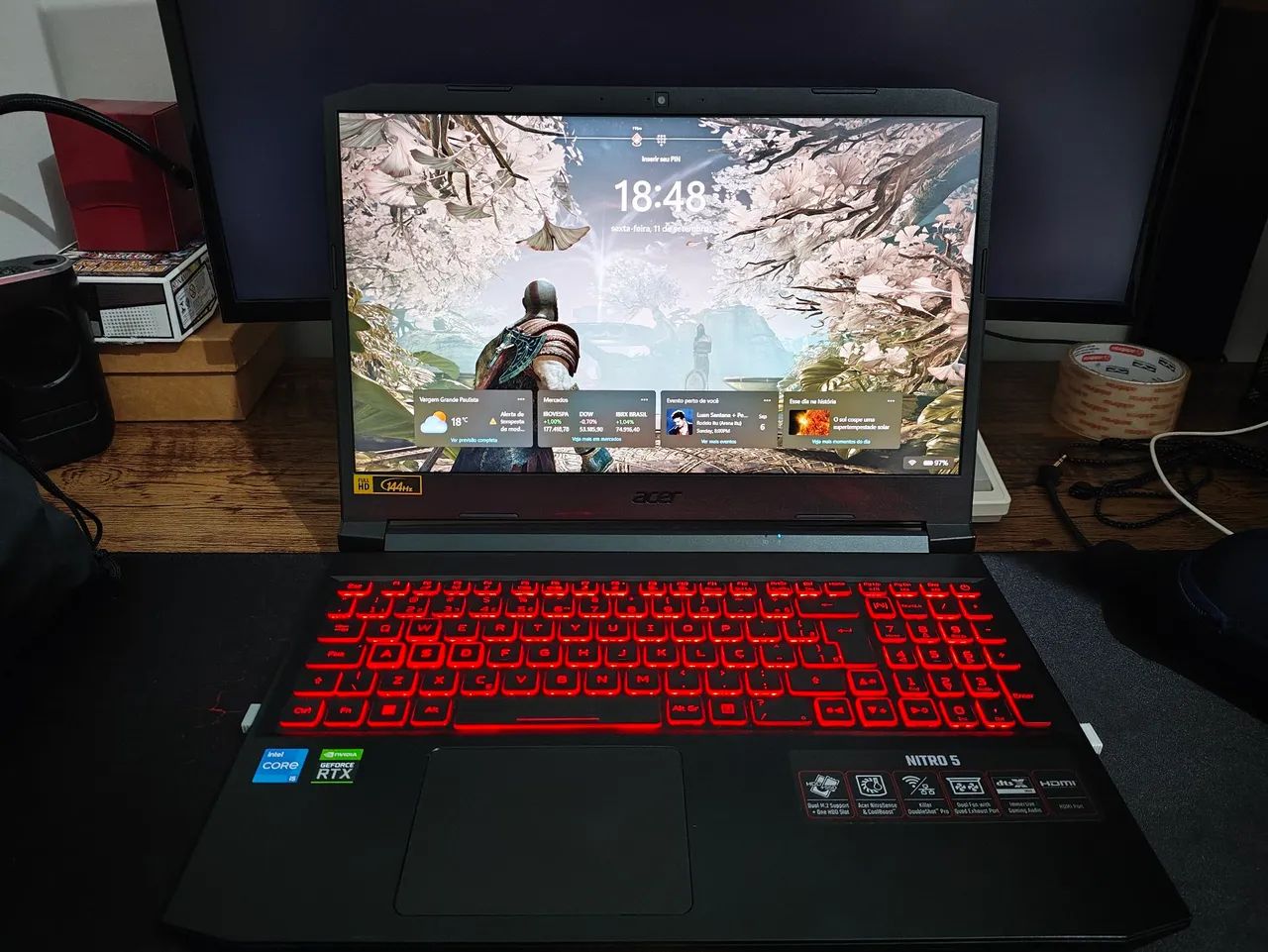 Notebook Acer nitro 5  - Foto 4