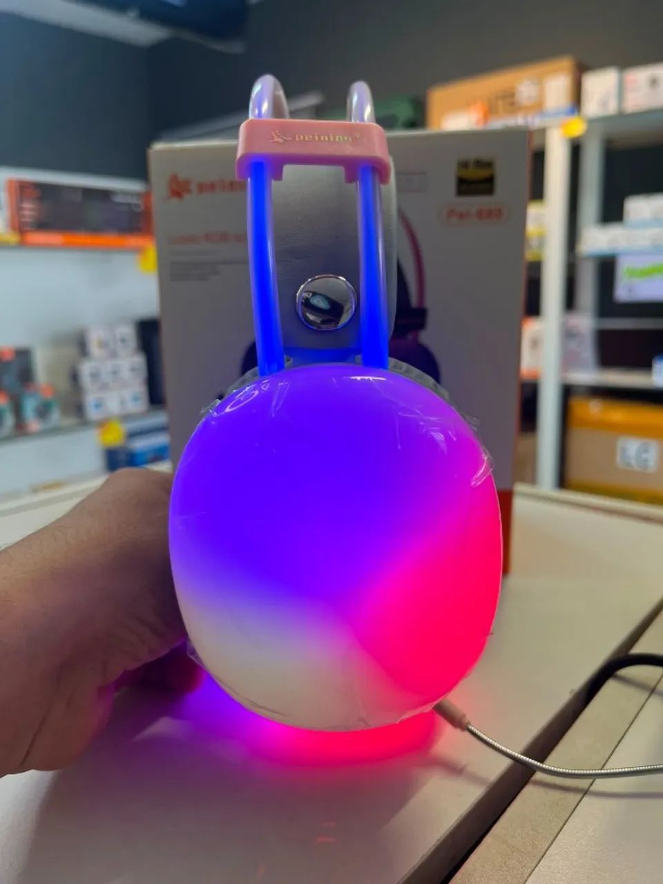 Fone de ouvido pc ( microfone removível )  - Foto 3