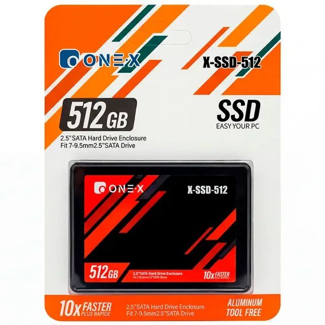 SSD SATA III - 512GB OneX - Novo - Armazenamento - Jardim Novo