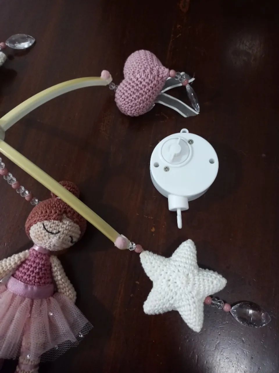 mobile bebe crochê - Foto 4