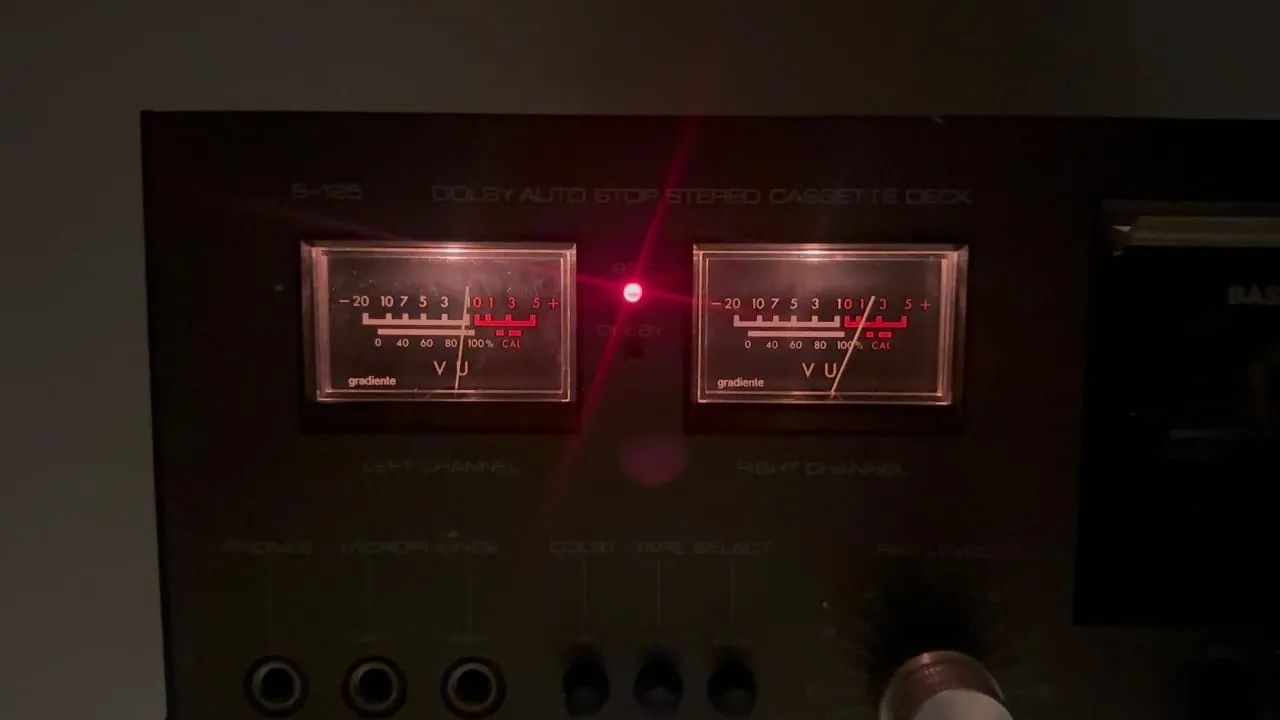 TAPE DECK S125 GRADIENTE REVISADO BOM ESTADO  - Foto 2