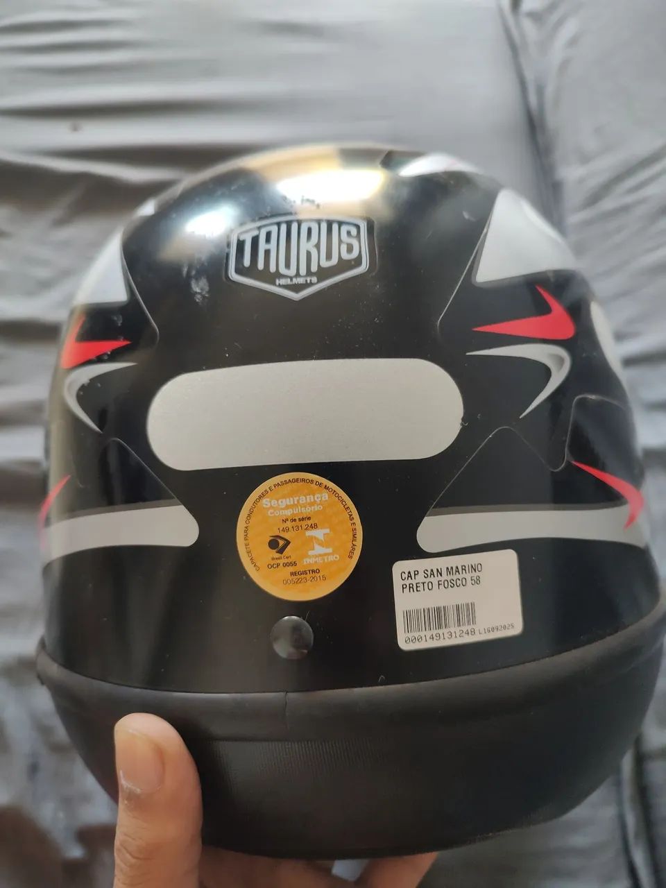 Capacete + Capa de chuva  - Foto 3