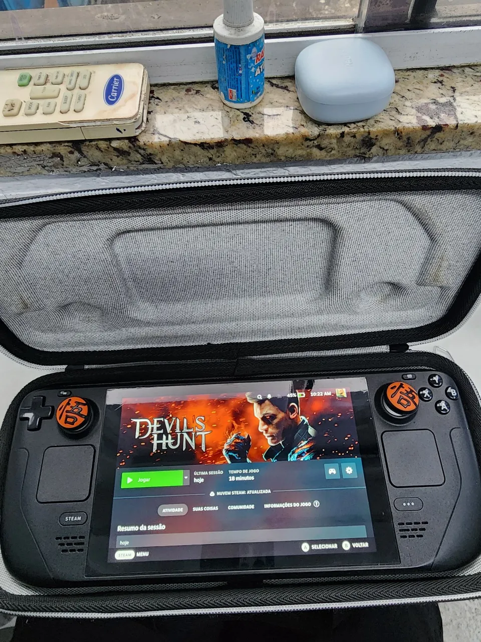 Steam deck lcd - 1 terá - Consoles de Vídeo Game - Cidade Naútica