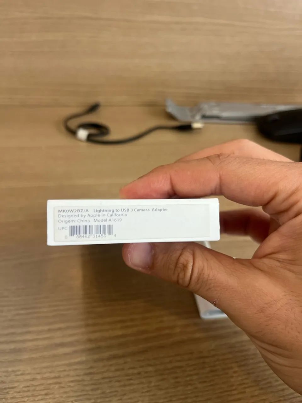 Fio Apple Lightning para USB 3 Câmera  - Foto 3