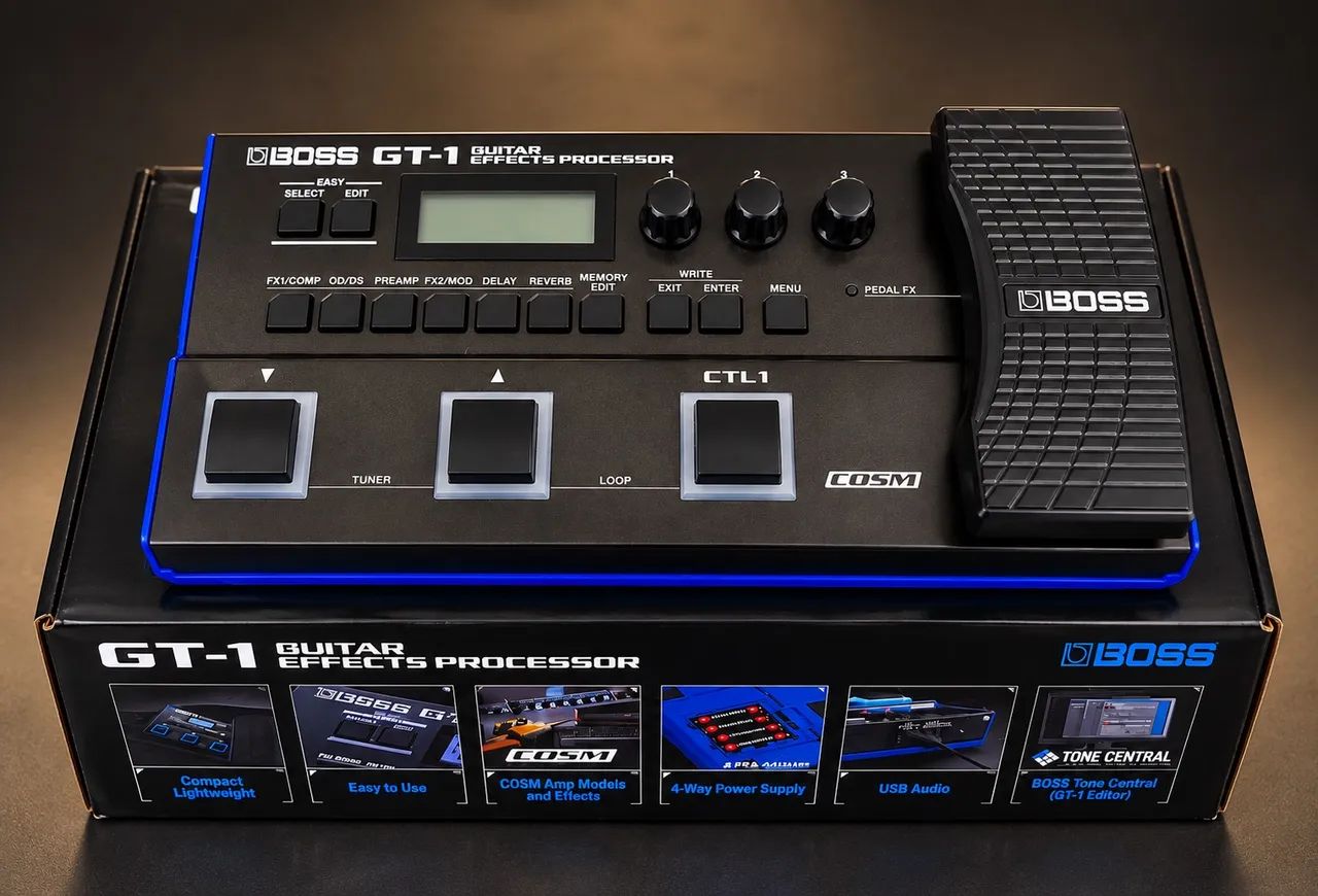 BOSS GT-1 エフェクトプロセッサー Boss GT-1 Guitar Effects Processor - Instrumentos musicais