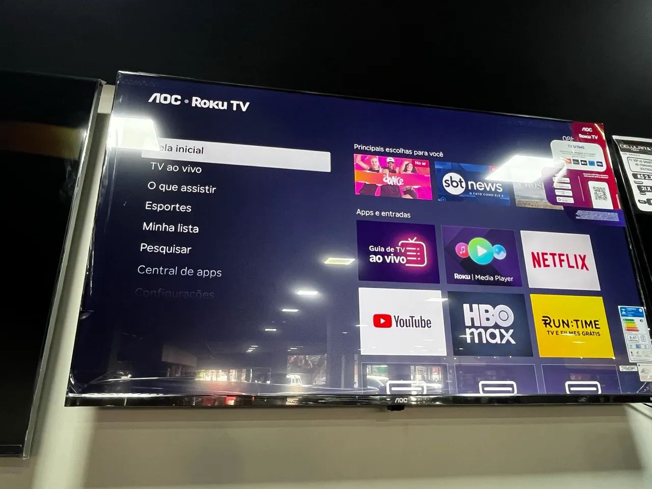 TELEVISÃO AOC 50P EM OFERTA - Foto 2