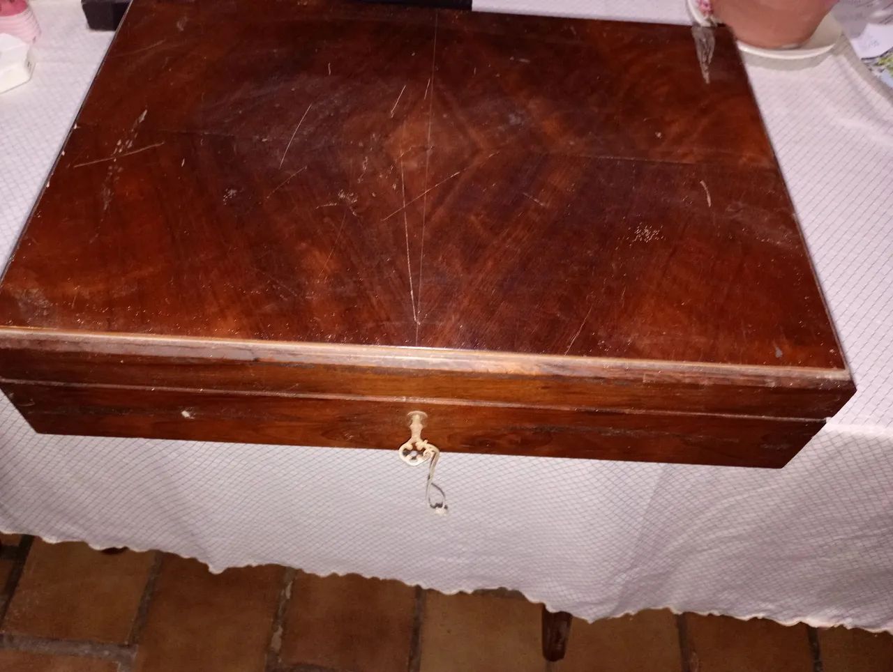Faqueiro original Hércules com caixa madeira  - Foto 2
