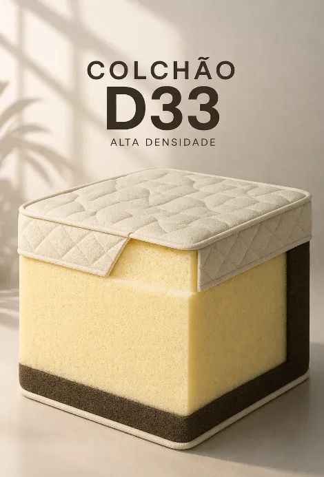 Box Baú Solteiro Suede Bege + Colchão D33 | Novo - Foto 5