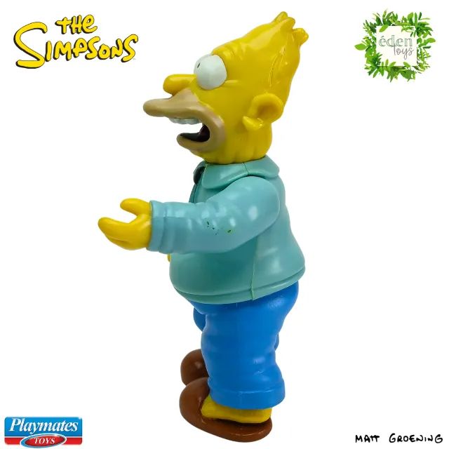 Boneco Vovô Abe Simpson Playmates (cód 900) - Foto 4