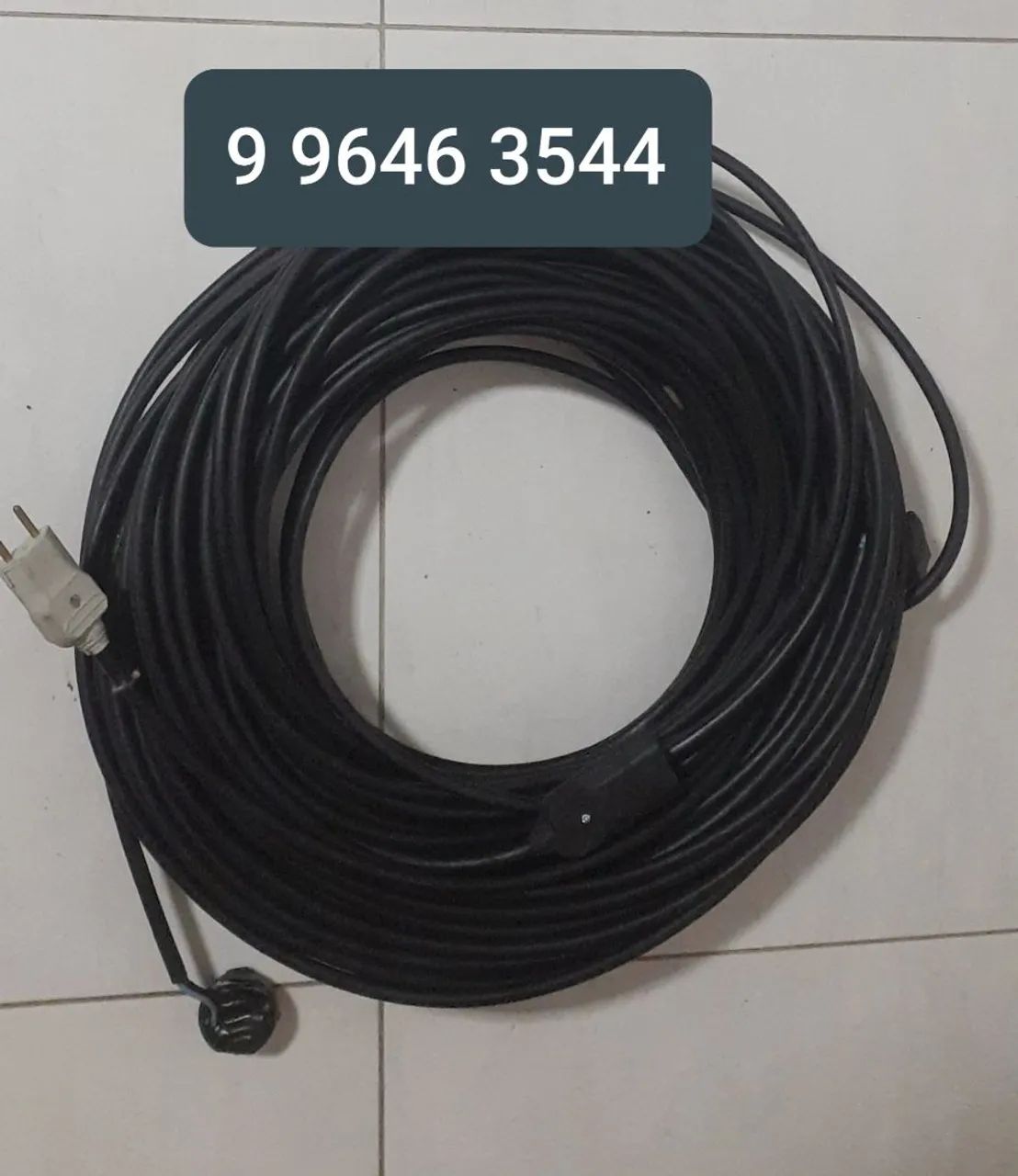 Extensão elétrica cabo PP 50 metros 2x2.5mm
