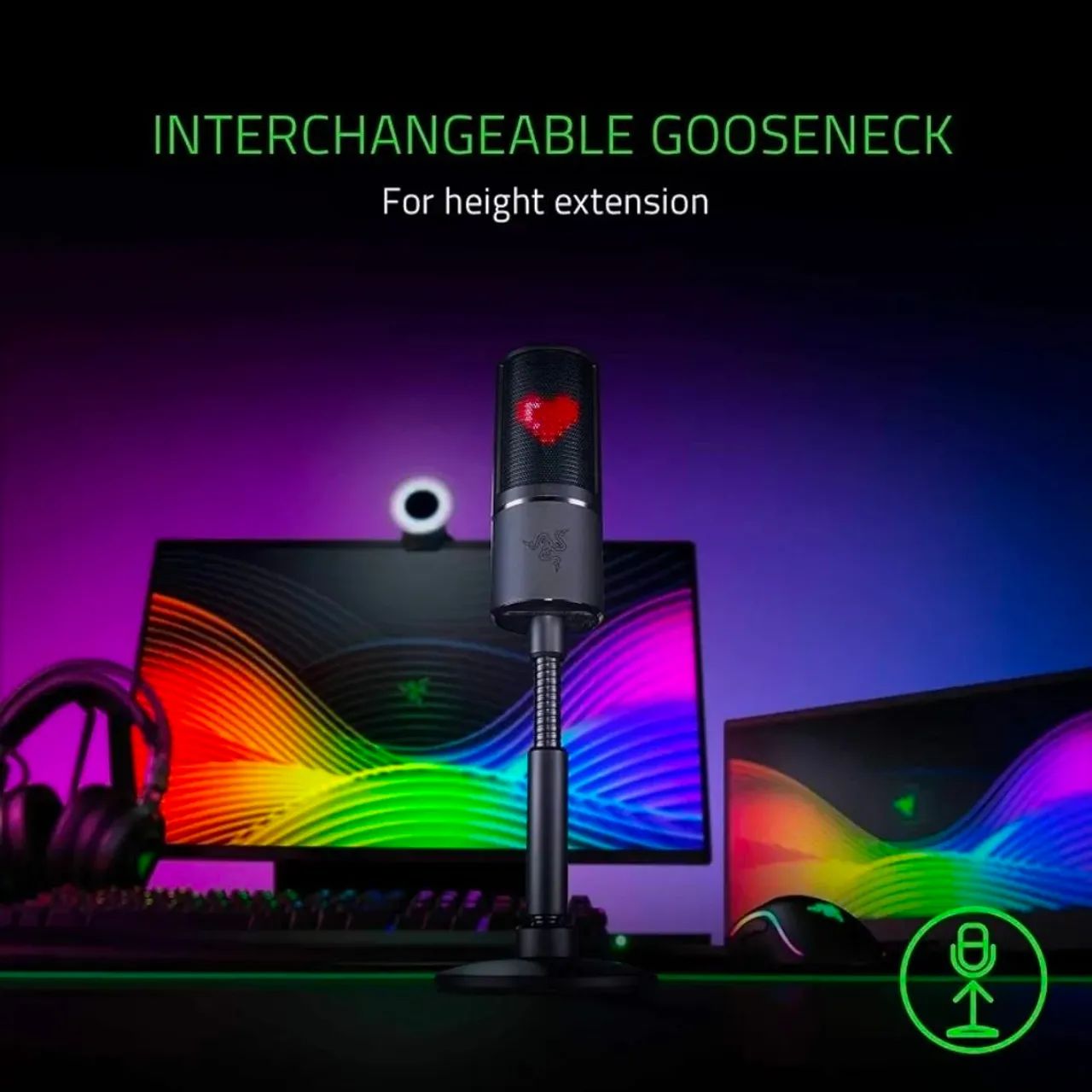 Microfone Seiren Emote - Razer - Foto 2