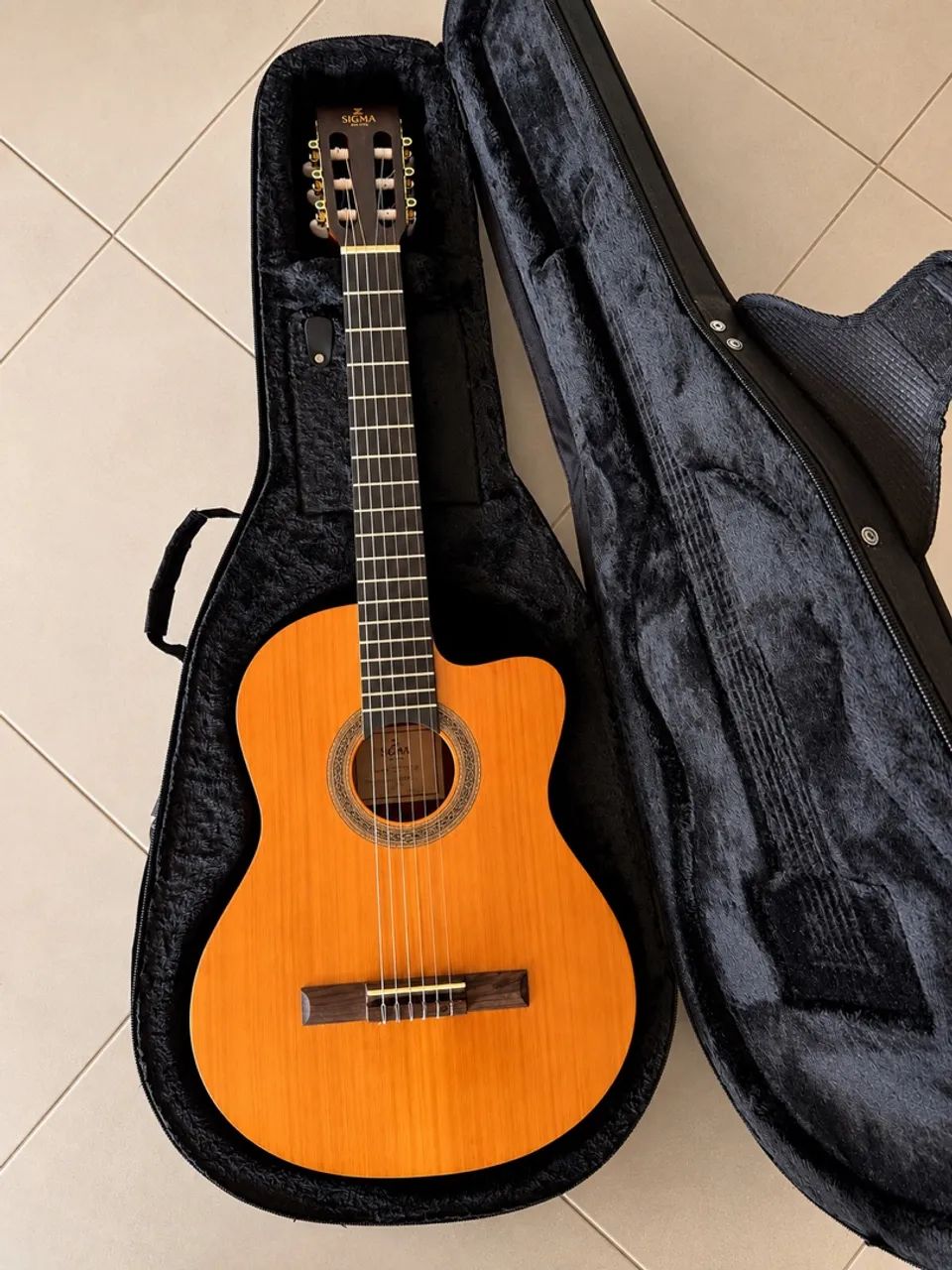 Violão Sigma CMC-STE Nylon Eletroacústico 