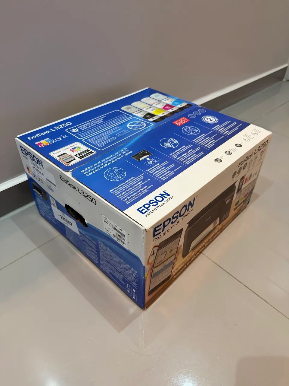 Impressora Epson EcoTank com Wi-Fi e USB L3250 (Caixa Lacrada) - Foto 2
