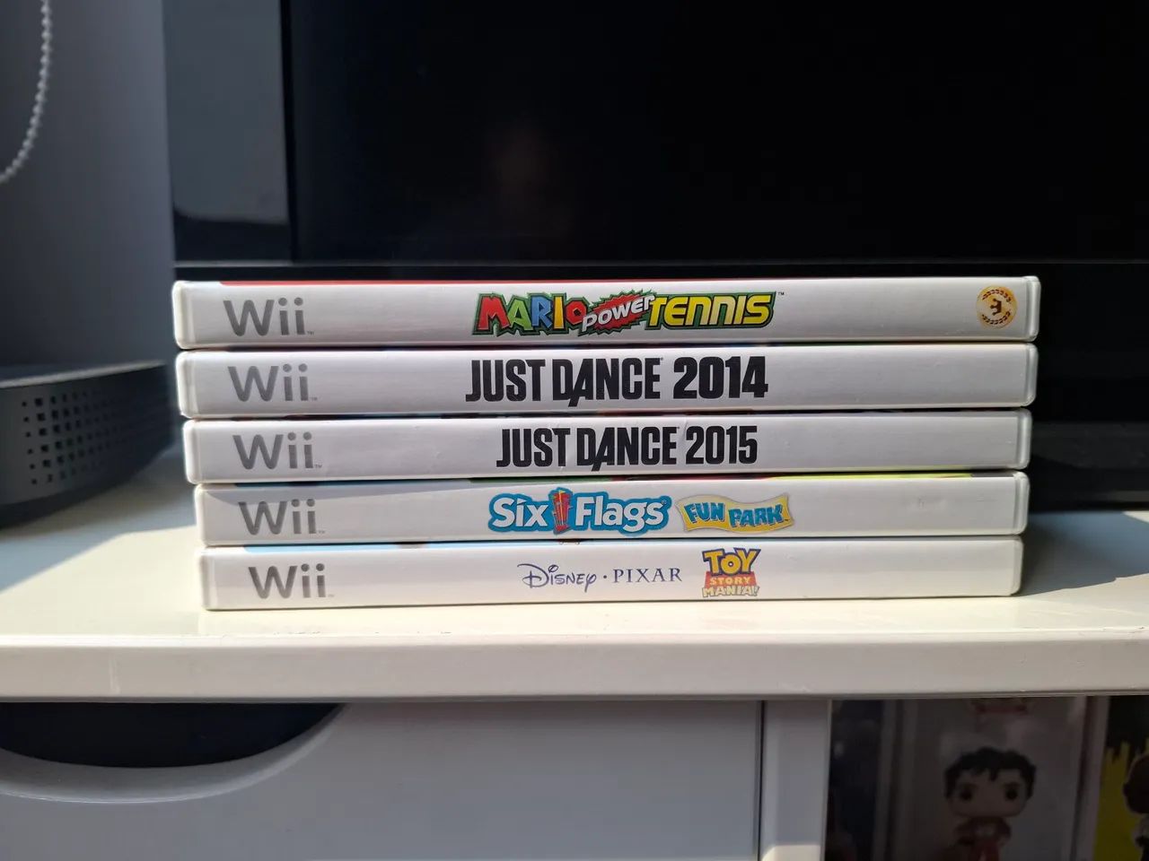 Lote de jogos Wii