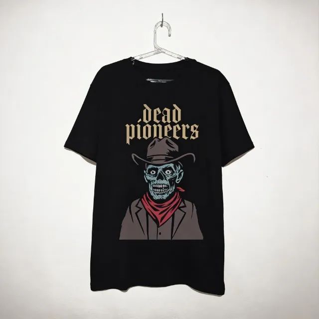 camiseta dead pioneers - tam . g (oversized)