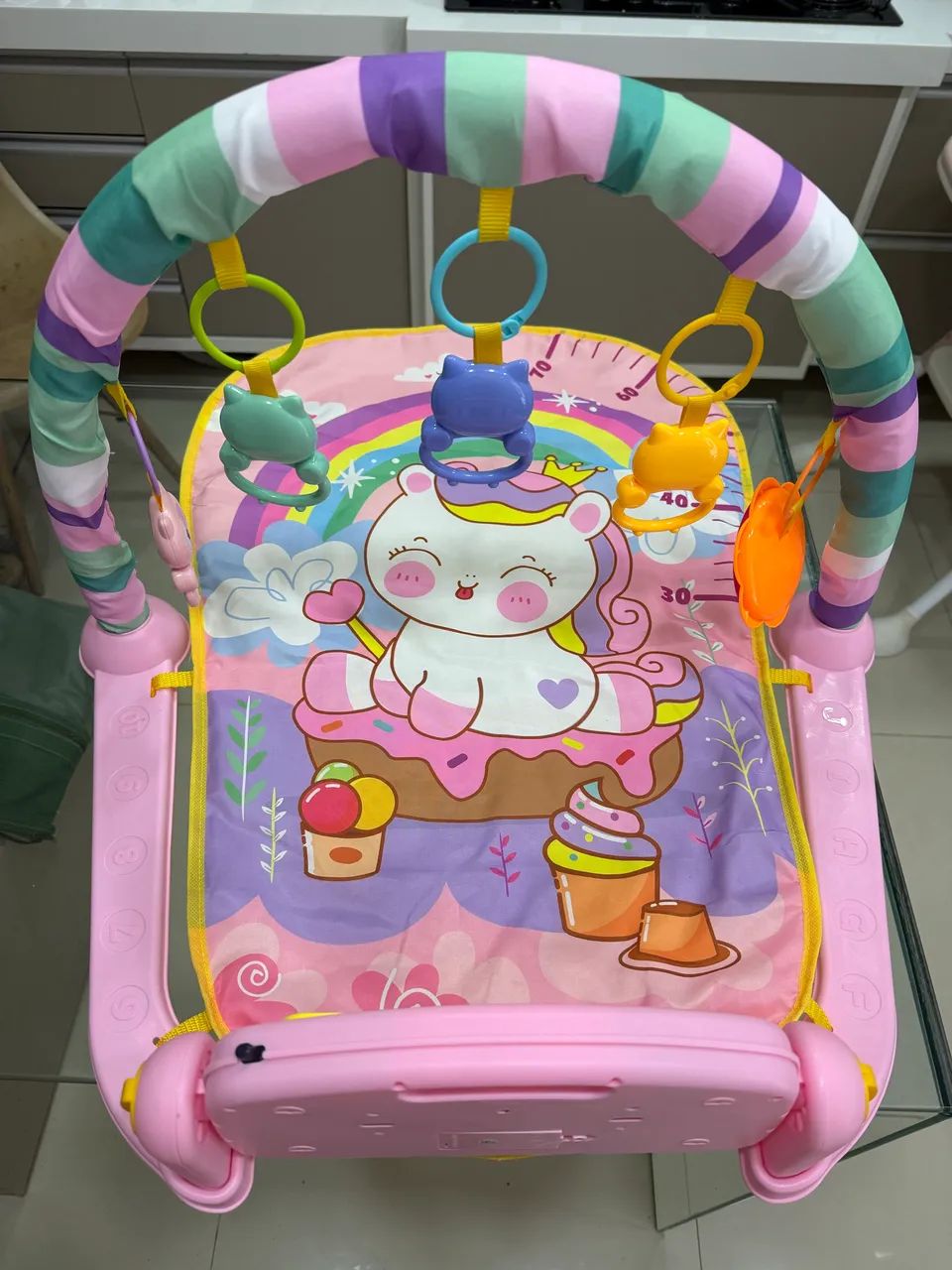 Tapete de atividade para bebê 