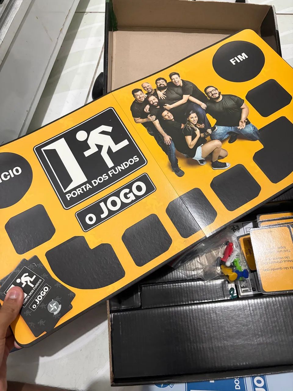 VENDO JOGO DE TABULEIRO PORTA DOS FUNDOS - Foto 2