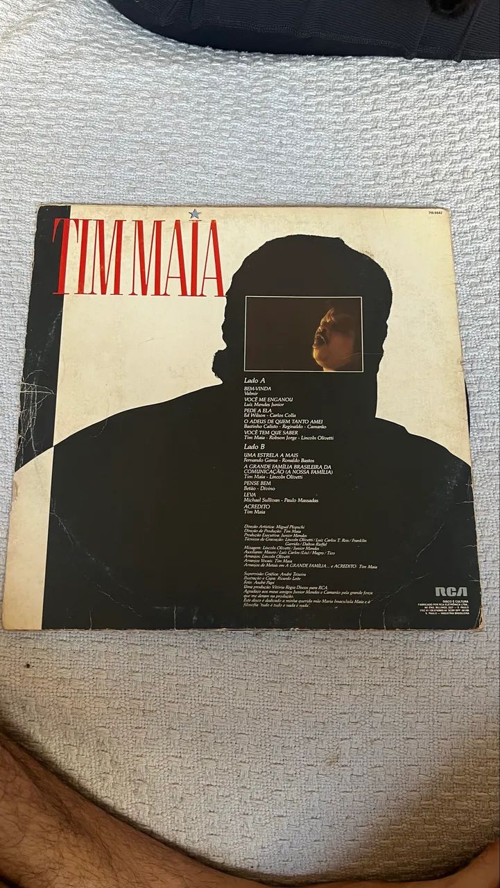 disco de vinil tim maia - Foto 2