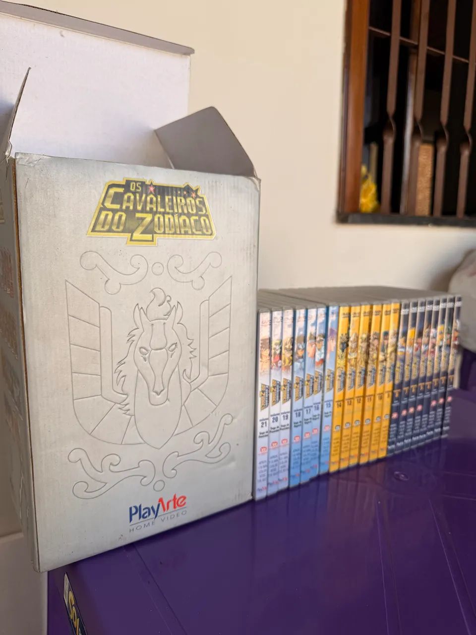 Coleção completa de DVDs dos Cavaleiros do Zodíaco - Foto 5