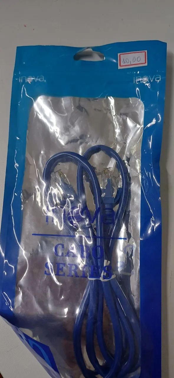 Cabo de Rede RJ 45 com 1 metro