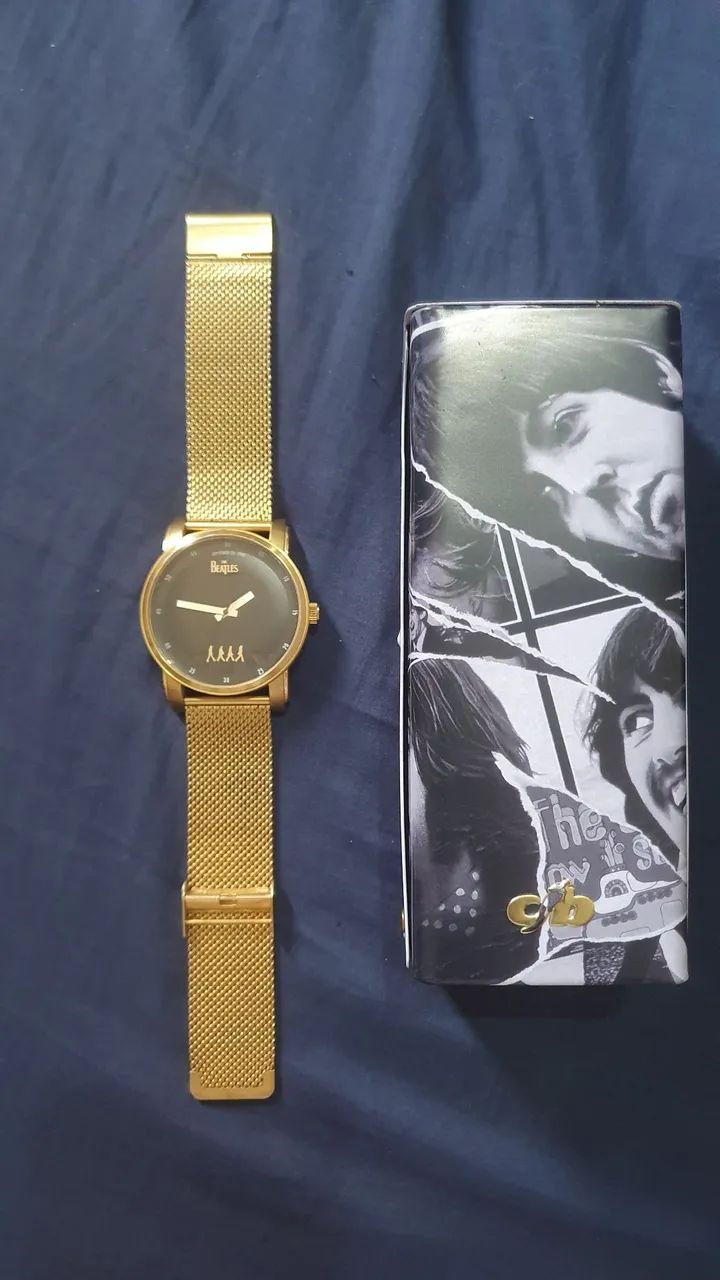 Relogio Chilli Beans The Beatles dourado 2018 ( Edição Limitada ) - Foto 2