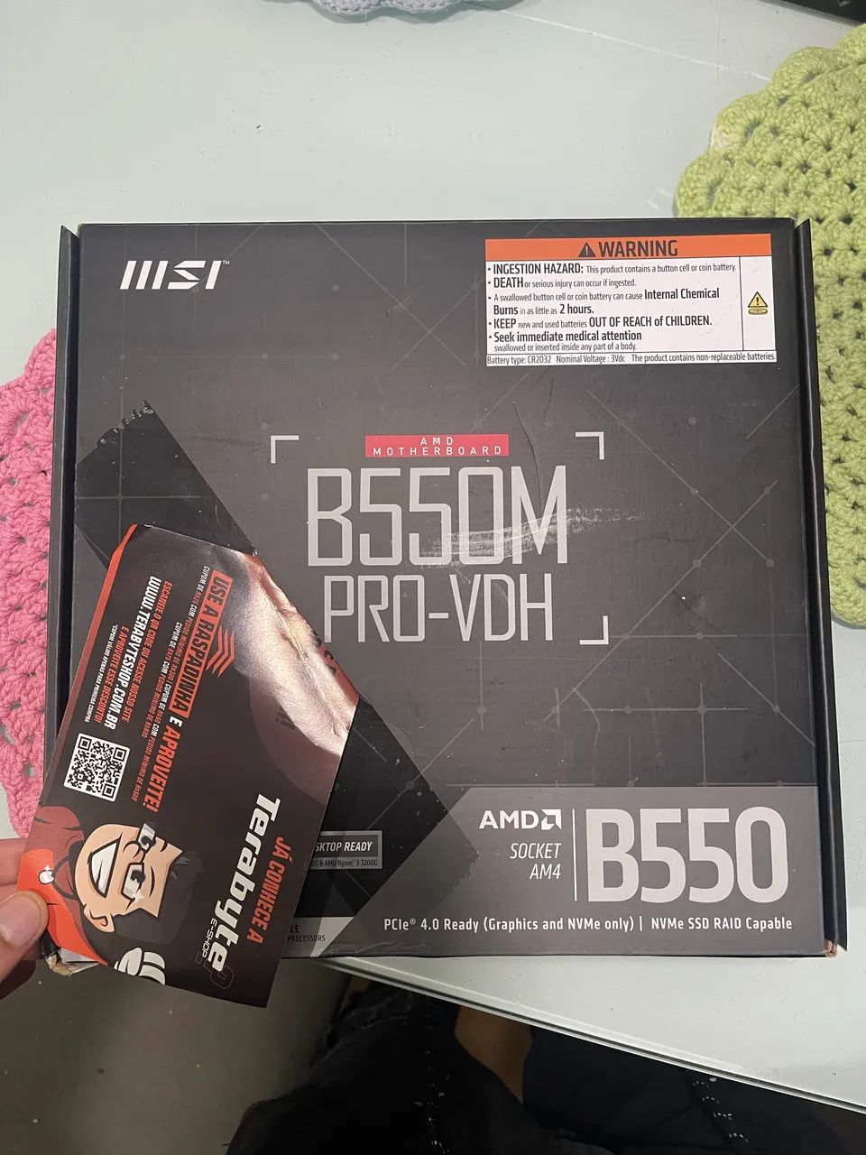 Placa-Mãe MSI B550M-PRO - Foto 2
