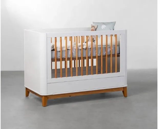 Berço que vira cama 