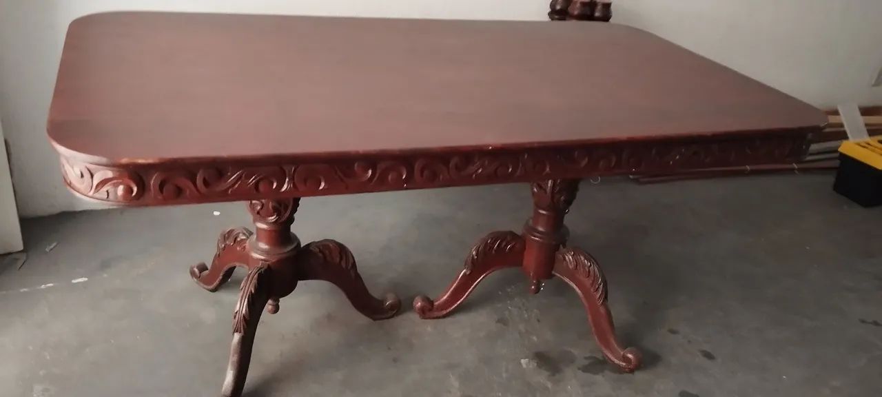 Mesa estilo colonial retangular  - Foto 3