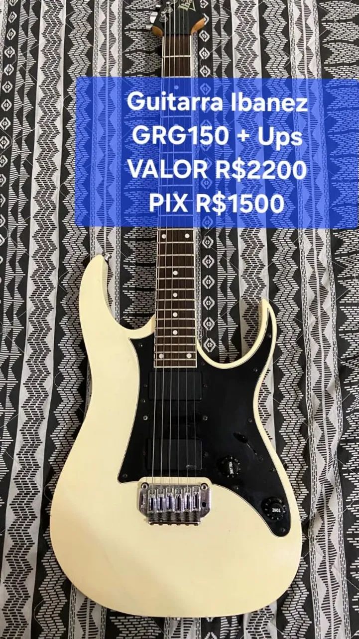 GUITARRA IBANEZ COM UPGRADES - Foto 5