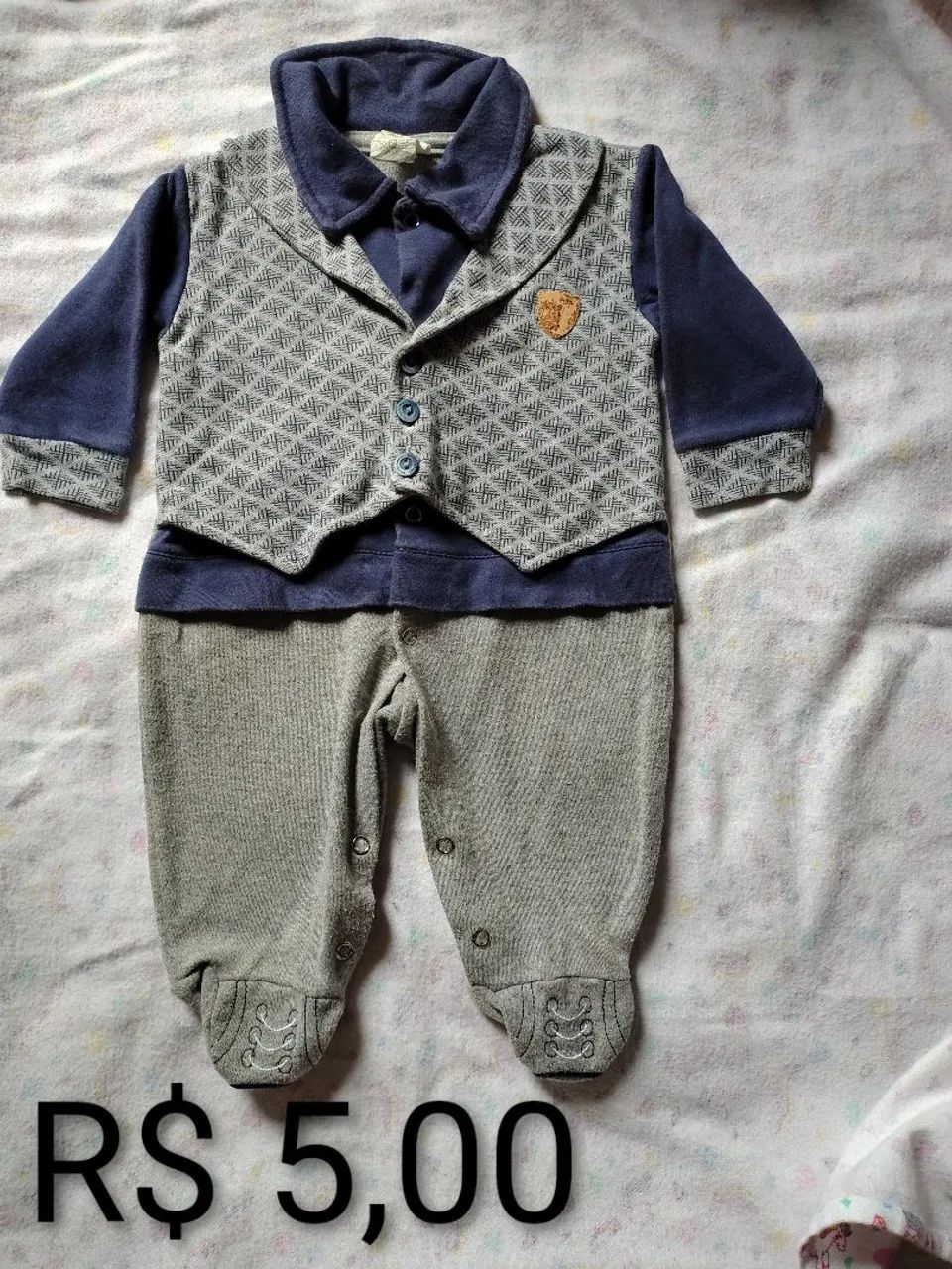 Macacão Bebê Menino - Foto 4