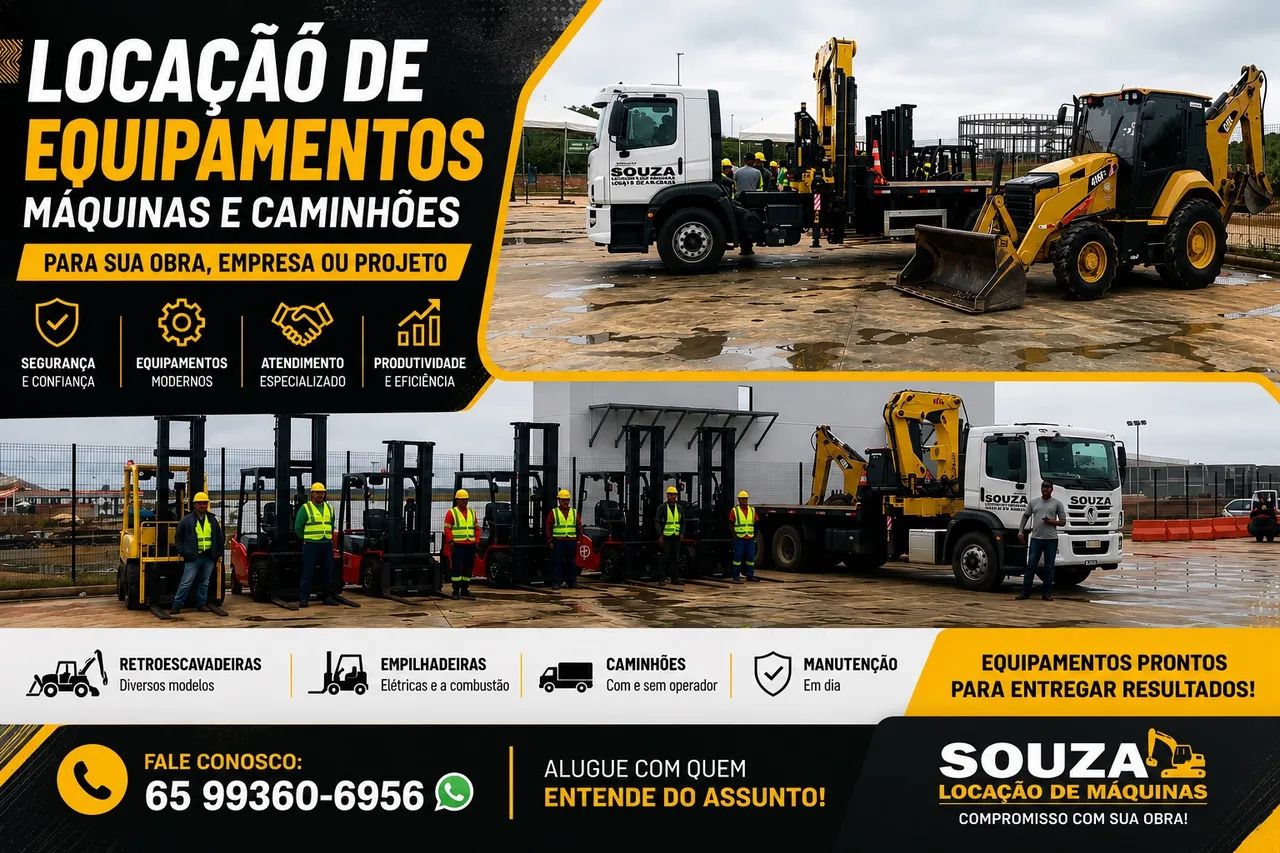 Munck, Caminhão Caçamba e Empilhadeiras para Locação - Foto 2
