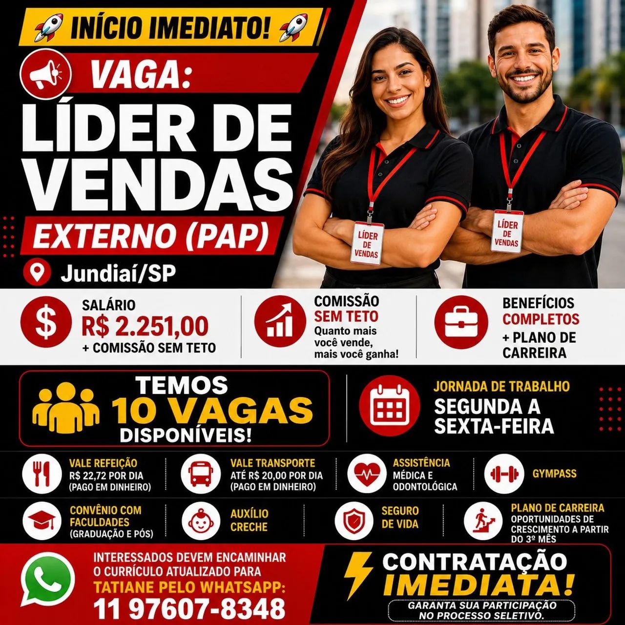 Líder de vendas externas 