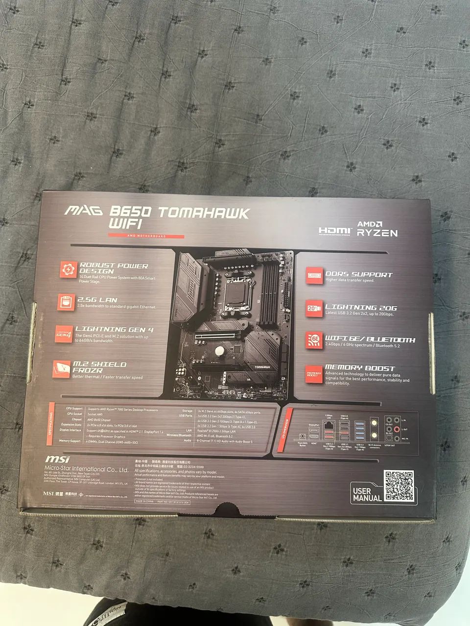 placa mãe b650 msi tomahawk  - Foto 3