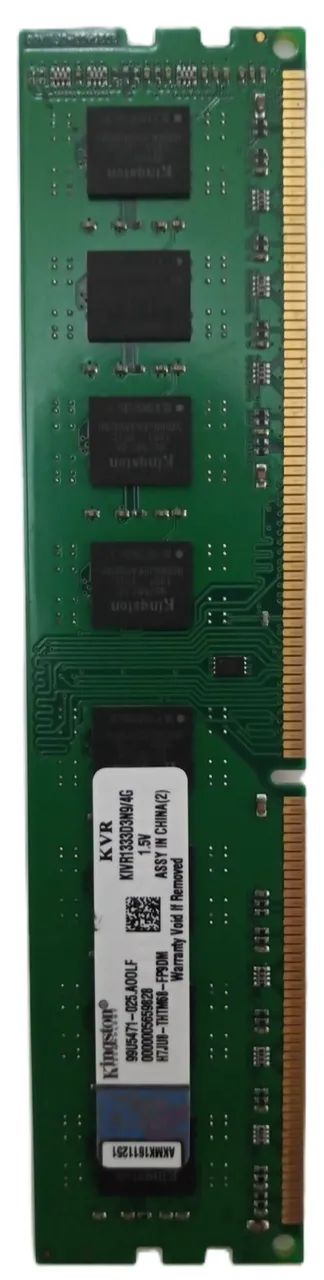 Memória 4gb ddr3 1333