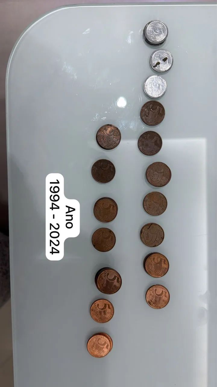 Moedas Antigas e novas - Foto 2