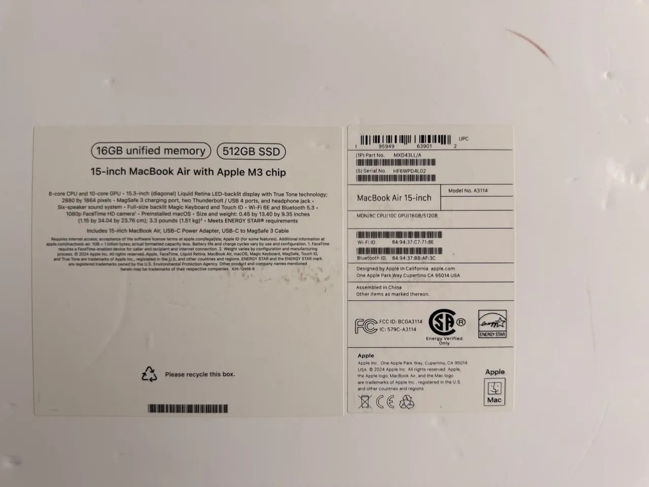 MacBook Air M3 15? 16GB Ram / 512GB SSD Midnight - Computadores e