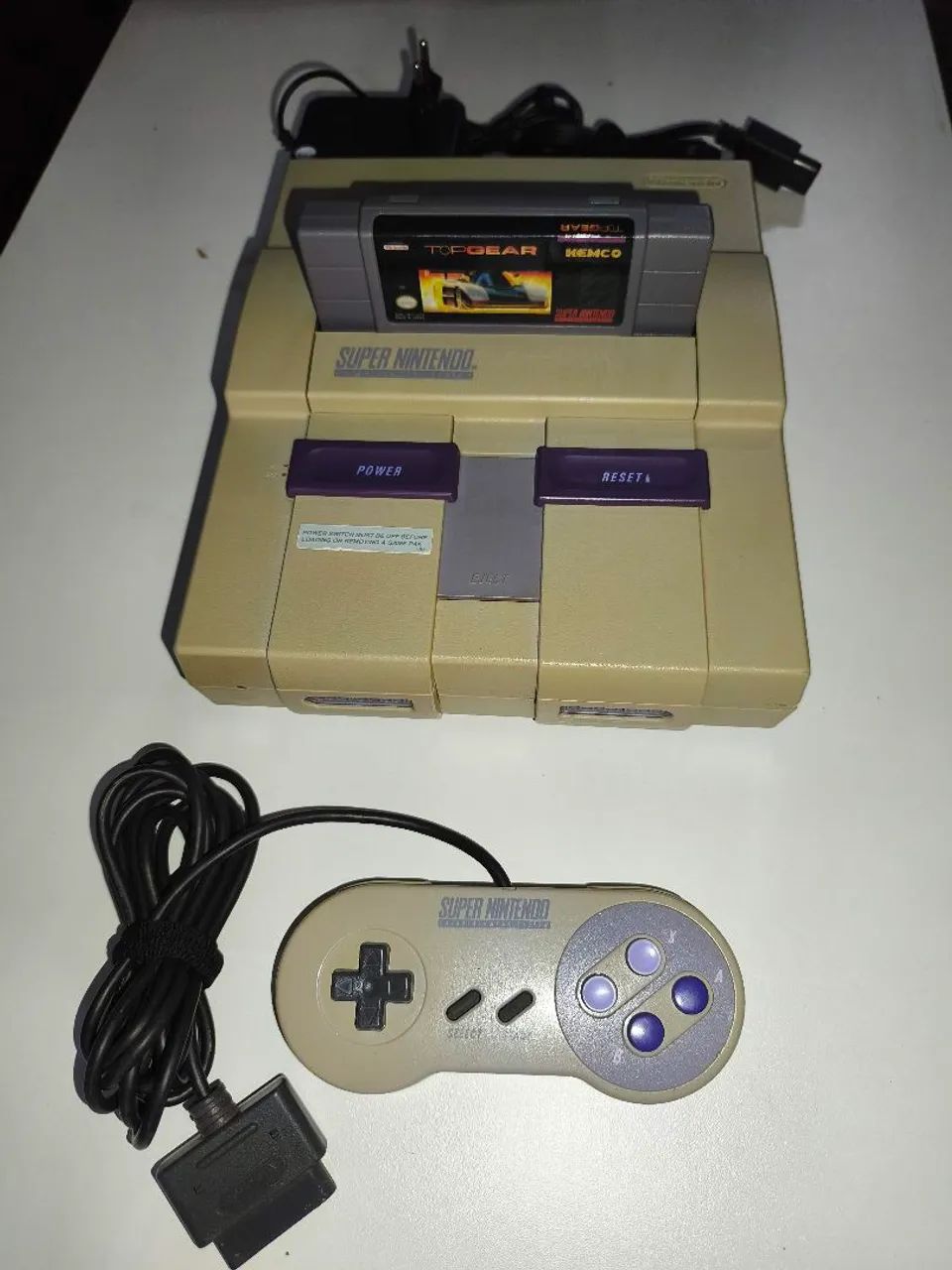 Snes FAT perfeito estado completo  - Foto 2