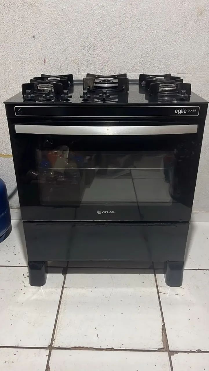 Fogão mesa de vidro 