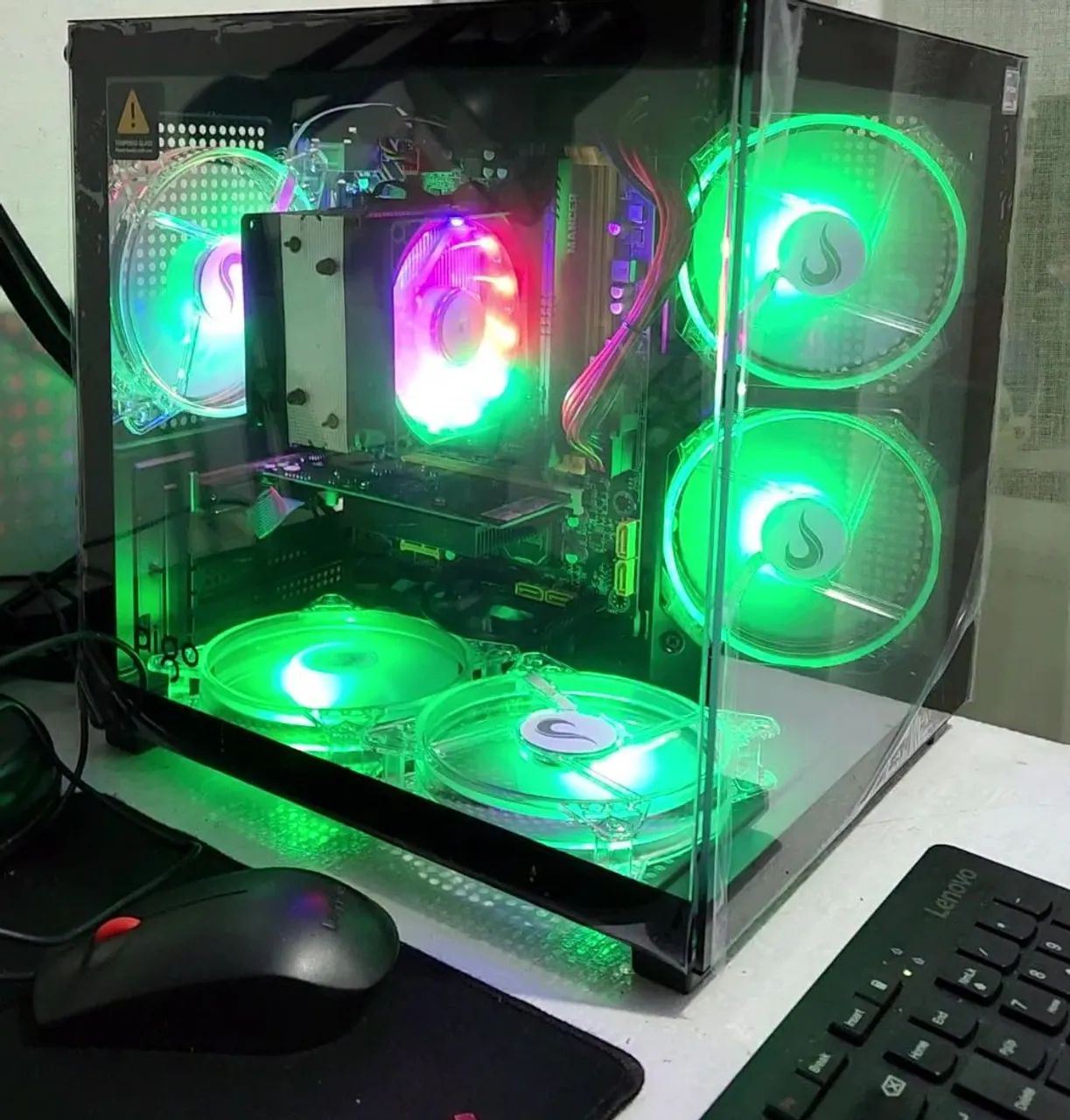 Pc Game Amd Ryzen 5 5500 - Foto 2