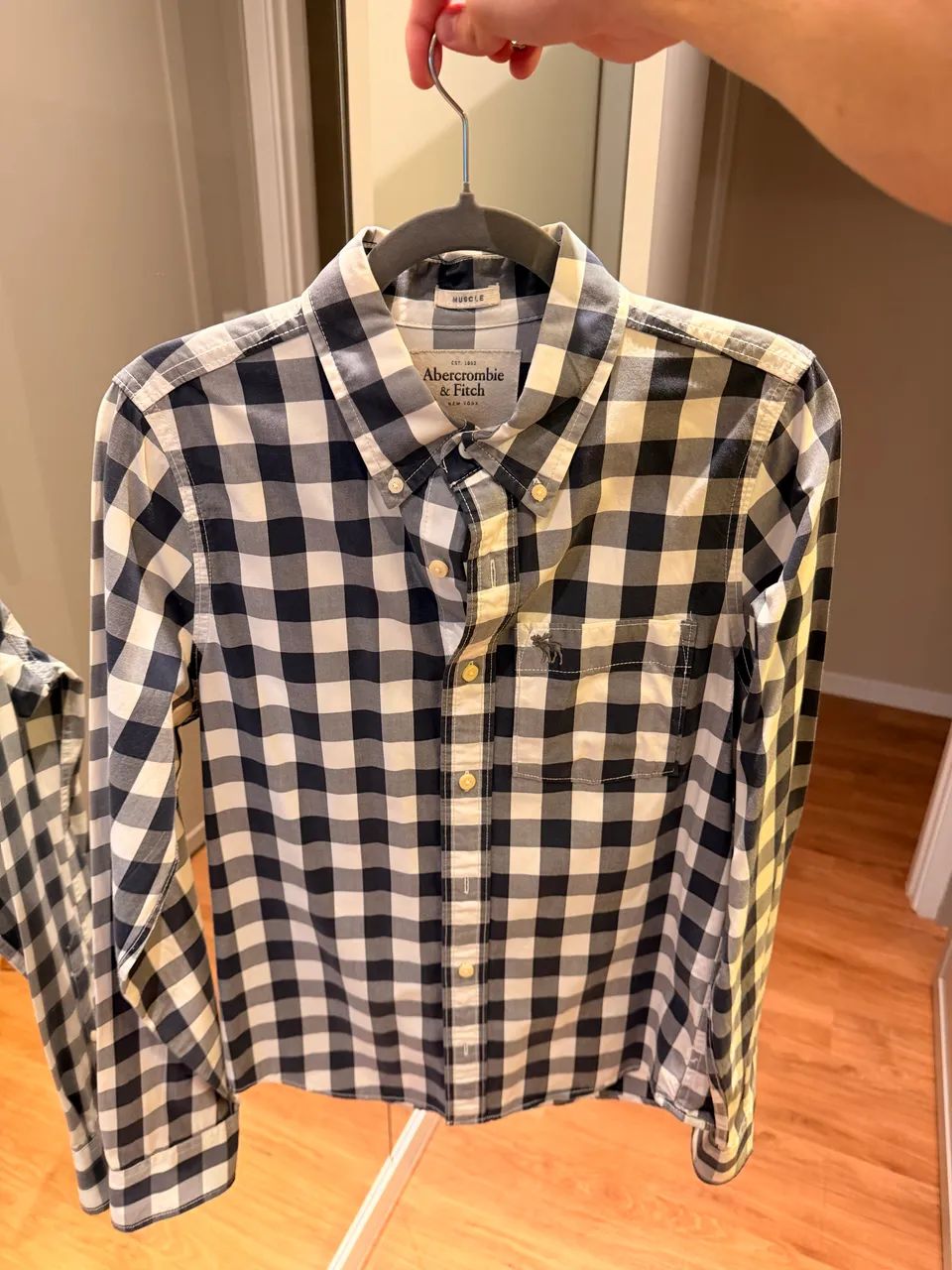 Camisa Xadrez Original Abercrombie - Foto 4