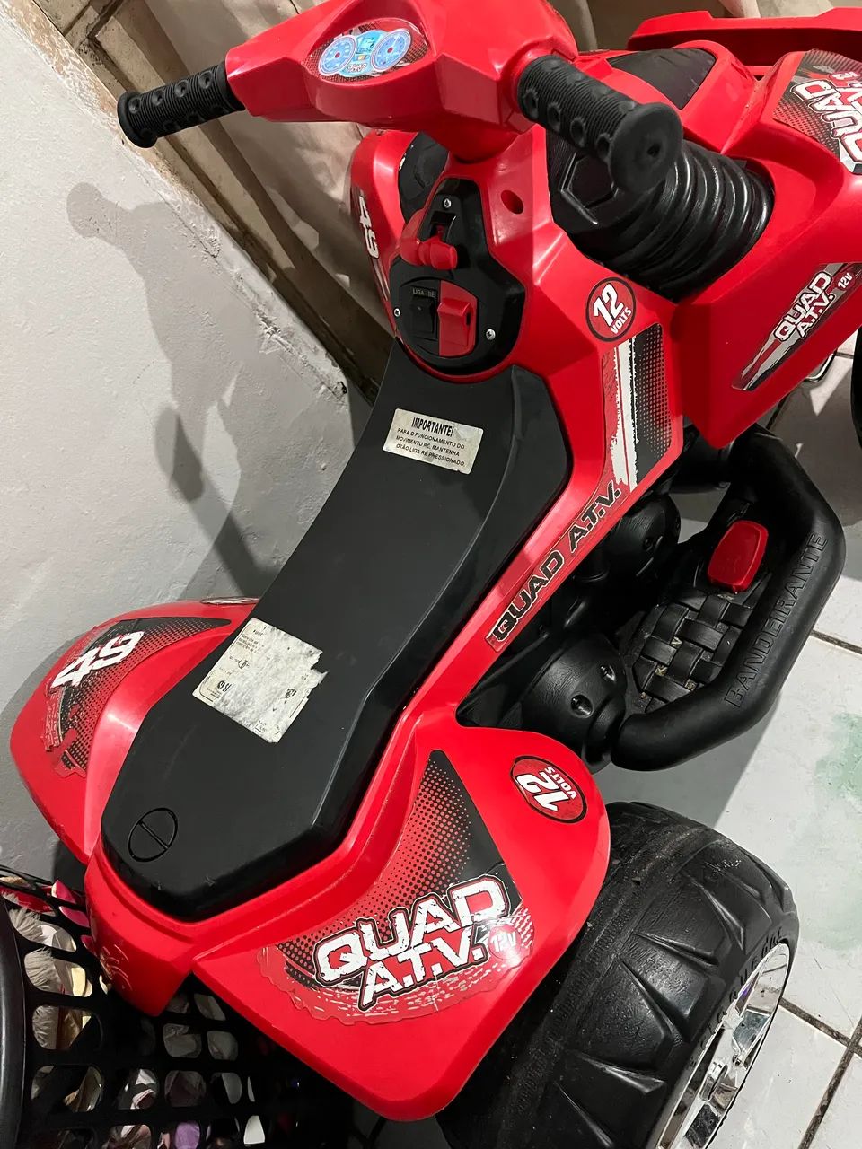 Moto elétrica infantil  - Foto 3