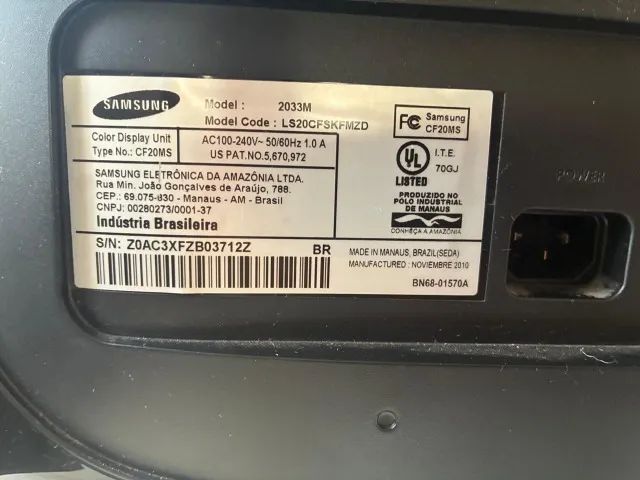 TV Monitor marca Samsung, 20 polegadas modelo 2033M - Foto 4