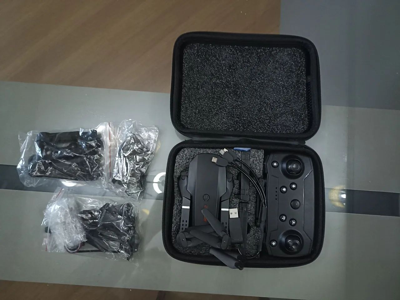 DRONE TENG 1 COMPLETO À VENDA - COM 3 BATERIAS E ACESSÓRIOS!